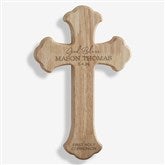 First Communion Personalized Wood Cross - 23628