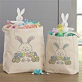 Easter Bunny Personalized Easter Tote Bags - 23654