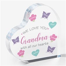 All Our Hearts Personalized Heart Keepsake Gift - 23684