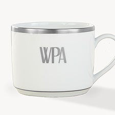 Pickard Signature Platinum Monogrammed Tea Cup - 23712D