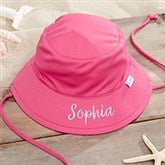 Custom Embroidered Pink Baby & Toddler Swim & Sun Hat by i play. - 23736