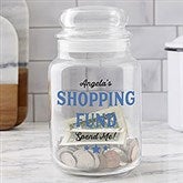 Shopping Fund Personalized Money Jar - 23745