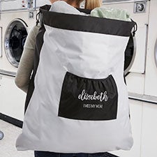 Personalized Laundry Bag Sorter - Scripty Style - 23769