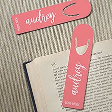 Personalized Metal Bookmarks - Scripty Style - 23773