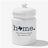 Personalized Cookie Jar - Home State - 23792