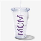 Mom Established Personalized 17 oz Acrylic Insulated Tumbler - 23847