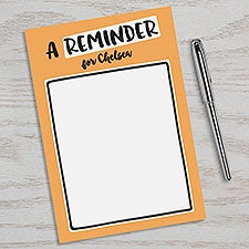Personalized Notepads - Whimsy Words - 23863