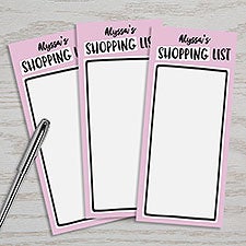 Personalized List Notepad Set - Whimsy Words - 23864