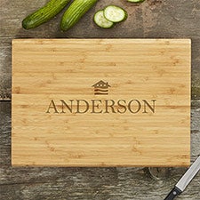 Veterans United Personalized Bamboo Cutting Board - 23934