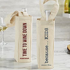 Personalized Wine Tote Bags - 23941