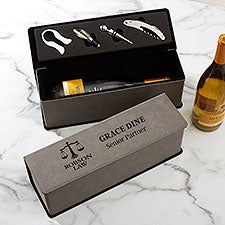 Personalized Logo Wine Bottle Accessory Box  - 23962