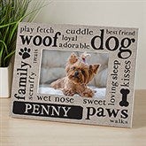 Happy Dog Personalized Dog Picture Frames - 24231