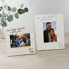 Personalized Picture Frame 4 X 6 for Family, Custom Engraved Wooden Photo  Frame, Wedding Officiant Gift, Bridal Shower Gift Maid of Honor 