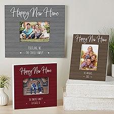 Happy New Home Personalized Family Picture Frames - 24274