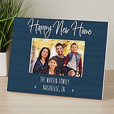 Happy New Home Personalized Family Picture Frames - 24274