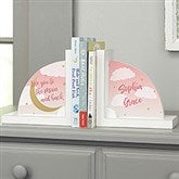 Beyond The Moon Personalized Bookends For Nursery - 24277
