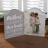 Mothers Hold Their Child's Hand Personalized Photo Plaque - 24282