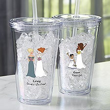 Personalized Bridal Party Tumblers by philoSophies - 24317