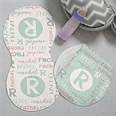 Girls Name Personalized Baby Burp Cloths - Set of 2 - 24492