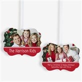 Holiday Memories Christmas Card Photo Ornament - 24508