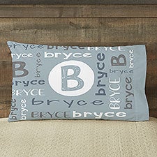 Boys Name Personalized Pillowcase With Name - 24521