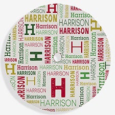 Repeating Name Personalized Christmas Tree Skirt - 24577