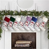 Snowman Family Personalized Christmas Stockings - 24594