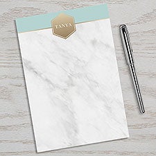 Marble Personalized Notepad - 24614