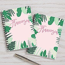 Palm Leaves Personalized Journals - 24652