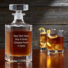 Personalized Whiskey Decanter - Add Any Text - 24706