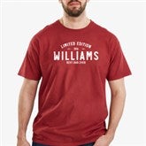 Limited Edition Personalized Clothing - 24707
