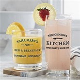 Personalized Everyday Drinking Glasses - Family Market - 24731