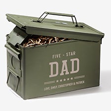 Personalized Ammo Box Gift For Dad - 24752