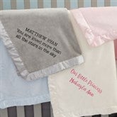 Personalized Custom Embroidered Baby Blankets - 24795