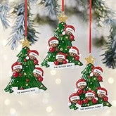 Christmas Tree Family Personalized Ornaments - 24853