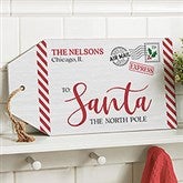 Letter To Santa Personalized Wood Tag - 24882