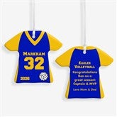 Personalized Volleyball Ornament - Volleyball Sports Jersey - 24912