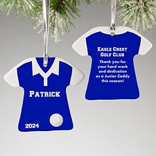 Personalized Golf Ornament - Golf Sports Shirt - 24915