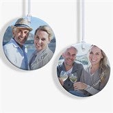 Cute Couple Photo Memories Personalized Photo Ornaments - 24918