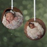 Baby Photo Memories Personalized Photo Ornaments - 24920