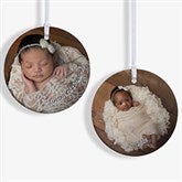 Baby Photo Memories Personalized Photo Ornaments - 24920