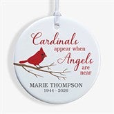 Personalized Cardinal Memorial Ornaments - 24928