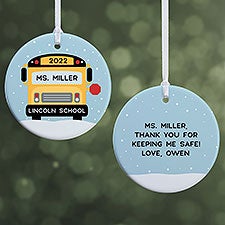 Best Bus Driver Personalized Ornaments - 24937