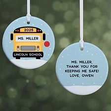 Best Bus Driver Personalized Ornaments - 24937