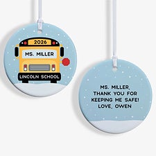 Best Bus Driver Personalized Ornaments - 24937