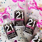 Birthday Confetti Personalized Mini Liquor Bottle Labels - 25007