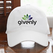 Personalized Logo White Cap - 25098
