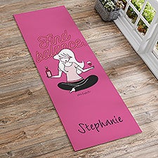 philoSophies Find Balance Personalized Yoga Mat - 25126