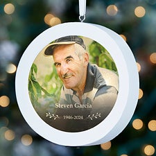 Photo Memorial LED Light Ornaments - 25139