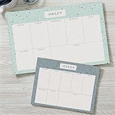 Terrazzo Personalized Weekly Planner - 25231